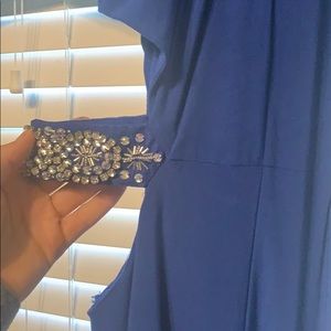 Blue formal dress
